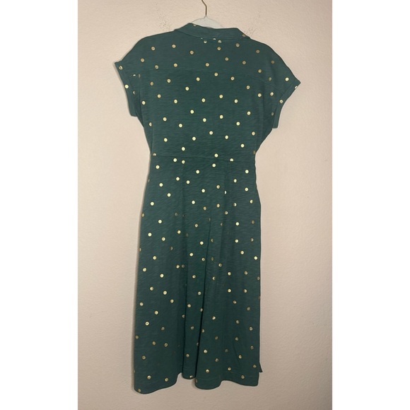 Boden Thomasina Jersey Midi Shirt Dress Like New Size 4 Petit - Picture 3 of 8